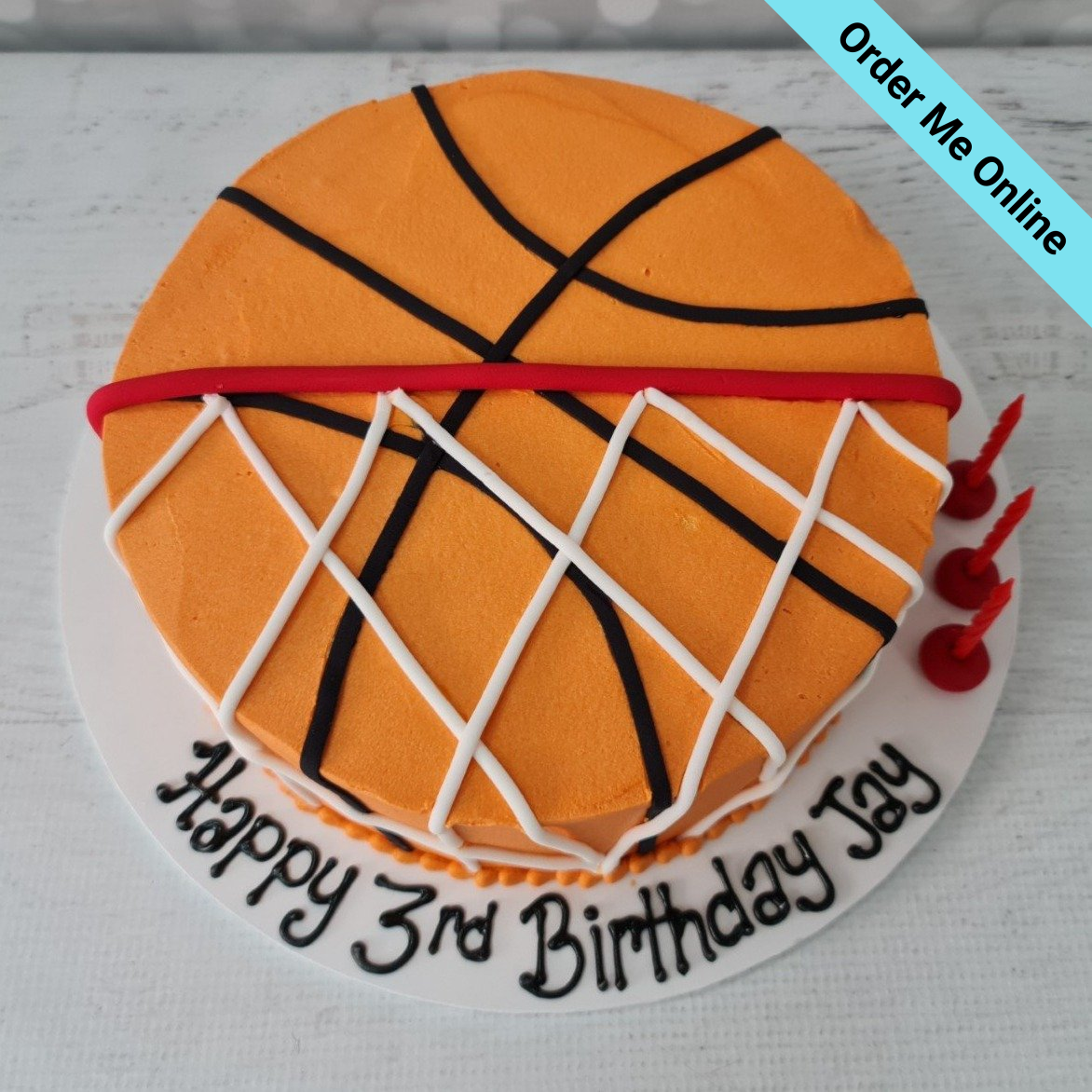 Jay Basketball – Celebration Cakes- Cakes and Decorating Supplies, NZ